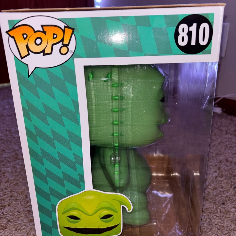 JUMBO 10' FUNKO POP Disney Oogie Boogie Vinyl Figure - Green - Picture 3 of 8